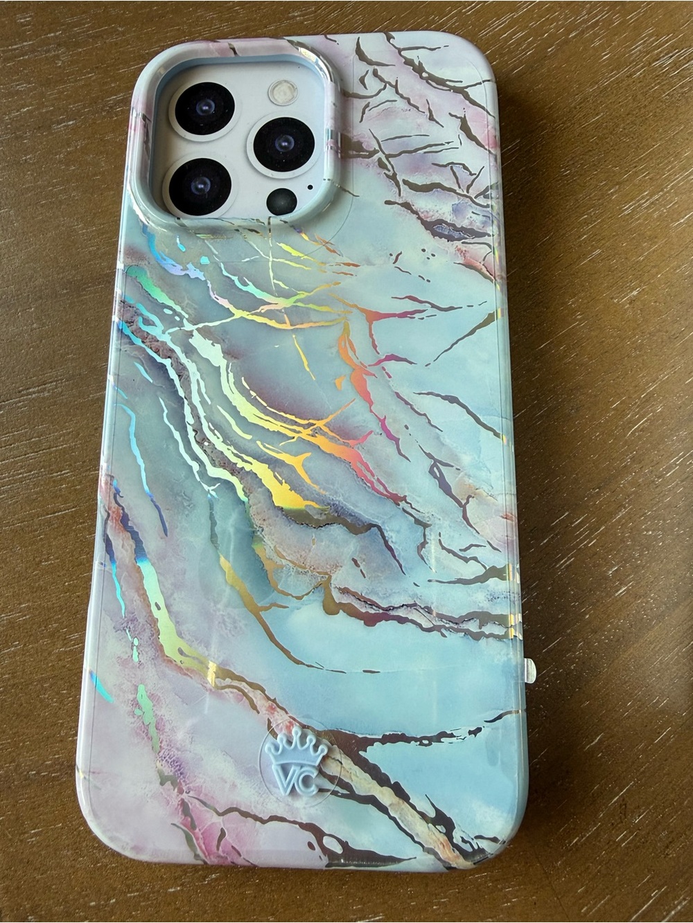Velvet Caviar Baby Blue Silicone iPhone 16 ProMax Case